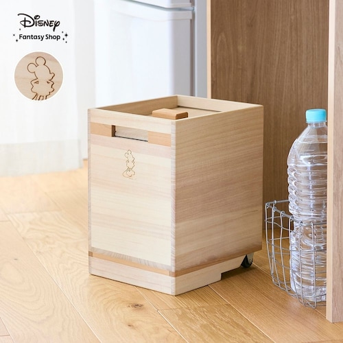 キャスター付き米びつ「ミッキーマウス」＜5kg＞