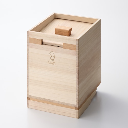 キャスター付き米びつ「ミッキーマウス」＜5kg＞