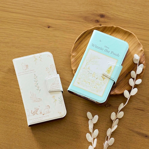 手帳型スマホケース「クラシック・プー」