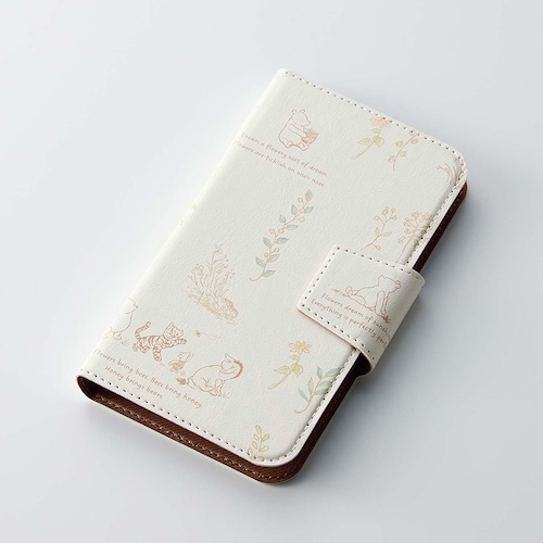 手帳型スマホケース「クラシック・プー」