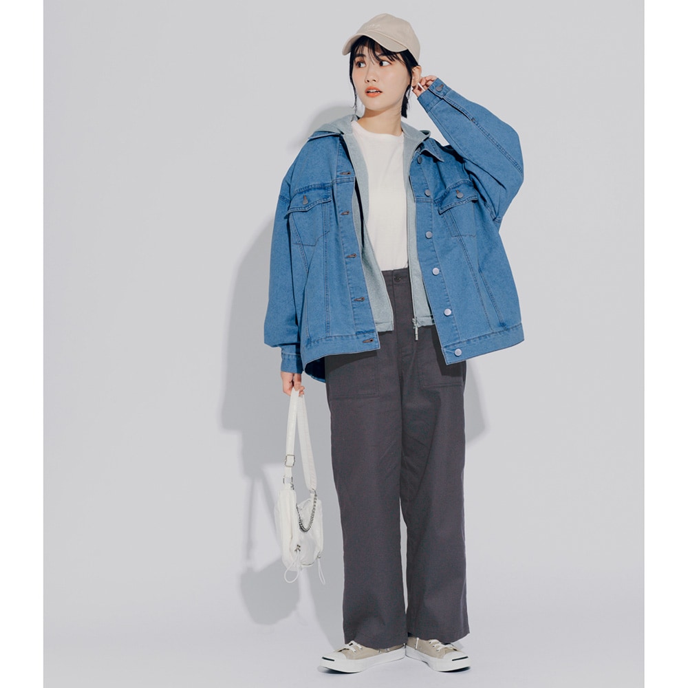 オーバーサイズデニムジャケット 【子供服】(STANDARD me)｜通販の