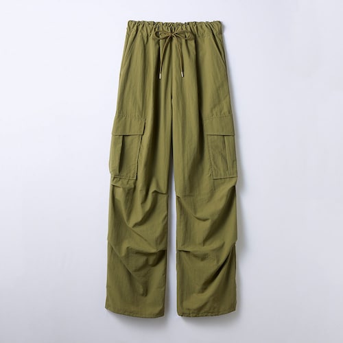 ナイロンパラシュートカーゴパンツ(ウエスト調節可) 【子供ズボン】