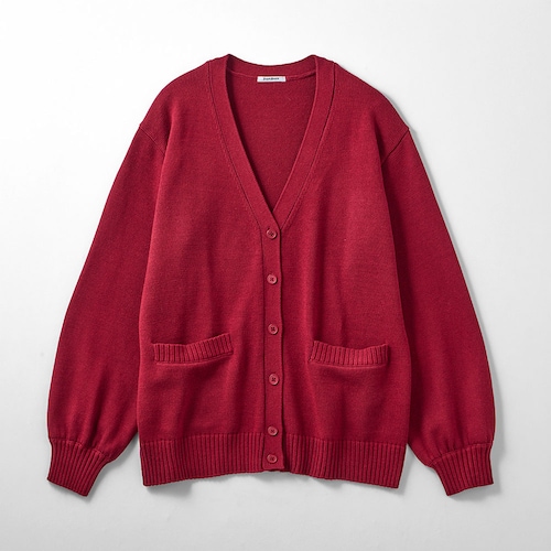 標準服にも使える！ルーズニットカーディガン 【長袖 制服】