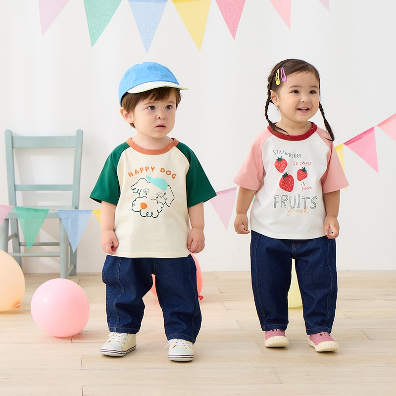 左）79cm・80サイズ・10.5kg、右）82cm・80サイズ・11kg