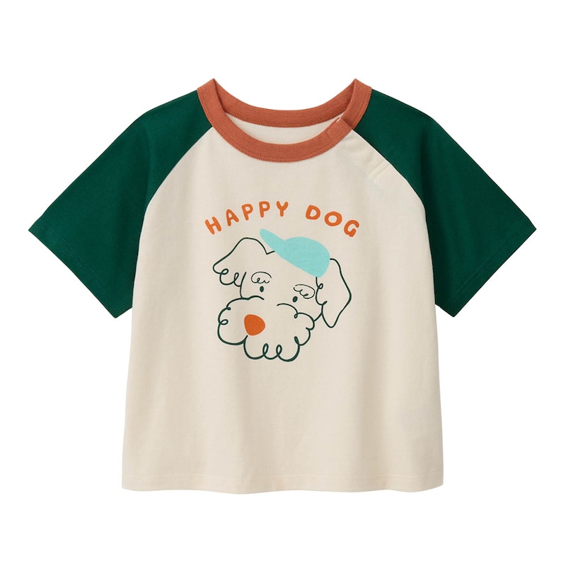 アイボリー×グリーン ※こちらの画像が最も近いお色味です。