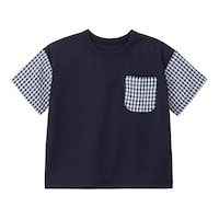 半袖Tシャツ（ネイビー） ※こちらの画像が最も近いお色味です。