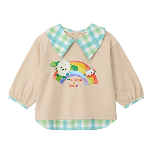 いないいないばあっ！ 襟付き長袖Ｔシャツ 【ベビー服】