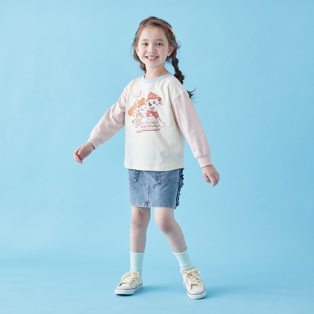 マーシャル＆スカイ（ピンク系）／モデル身長114cm・110サイズ着用