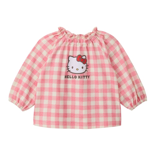 襟ギャザープリント長袖Ｔシャツ（サンリオキャラクターズ） 【ベビー服】