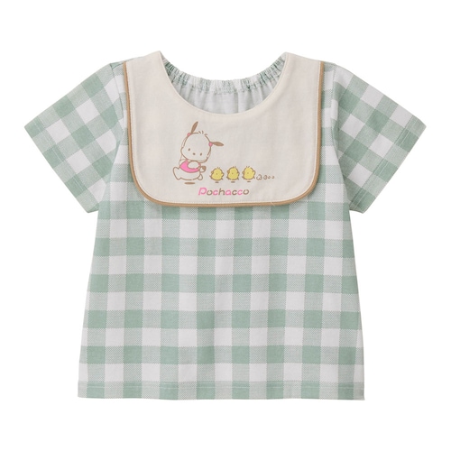 前ヨーク風襟付きプリント半袖Ｔシャツ（サンリオキャラクターズ） 【ベビー服】