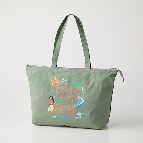 旅行にも便利なファスナー付きポケッタブルエコバッグ（選べるキャラクター）