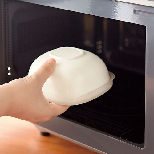 【定期お届け】 逆さでチンしてそのまま食卓に！すのこ付き冷凍ご飯容器2個セット ：3回シリーズ