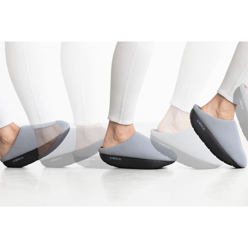 ラウンド型のアウトソール