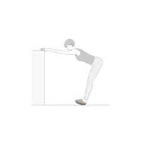 ふくらはぎや足首のストレッチができます