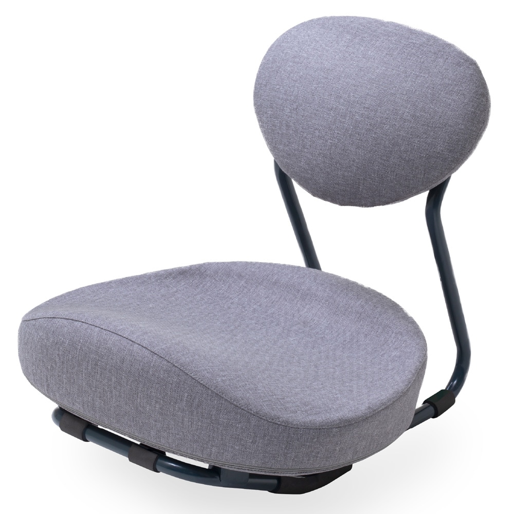 開脚チェア グレー まるで人が押してくれてる感覚の開脚チェア！ インテリア志向の