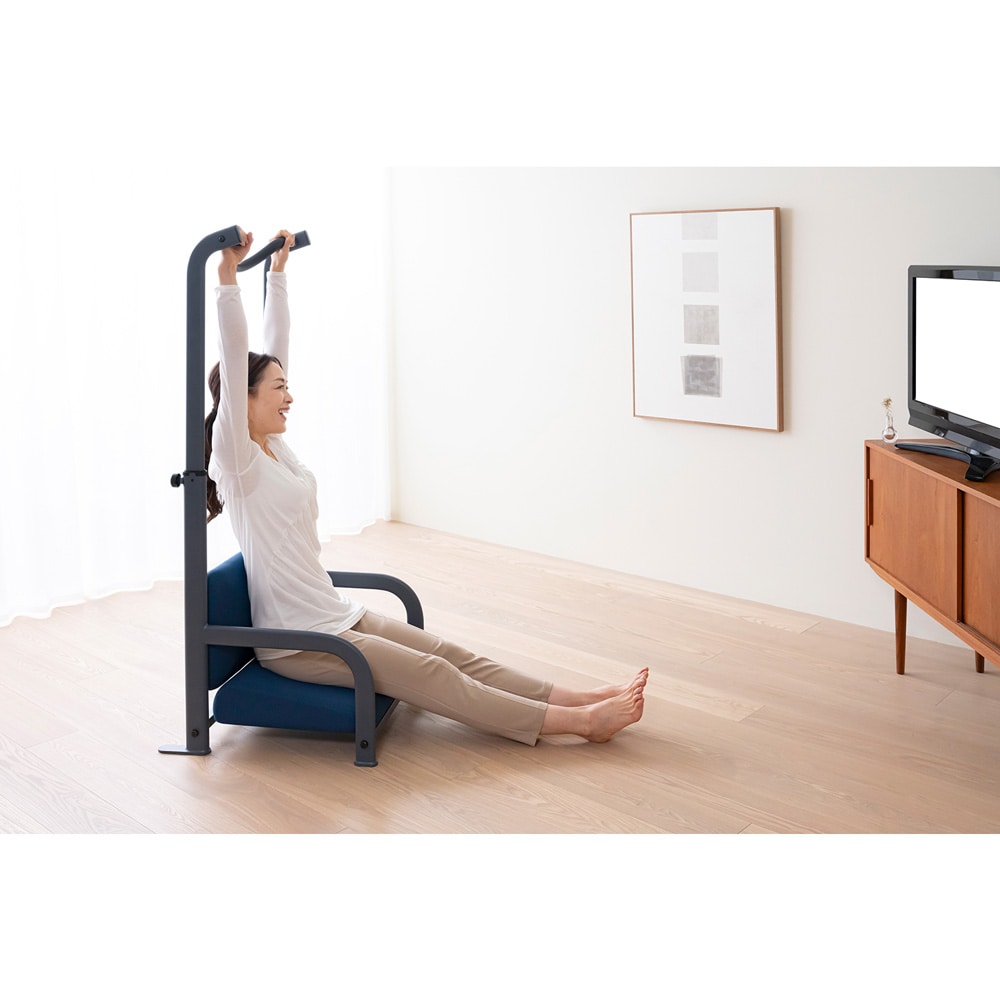 TV を見ながら
