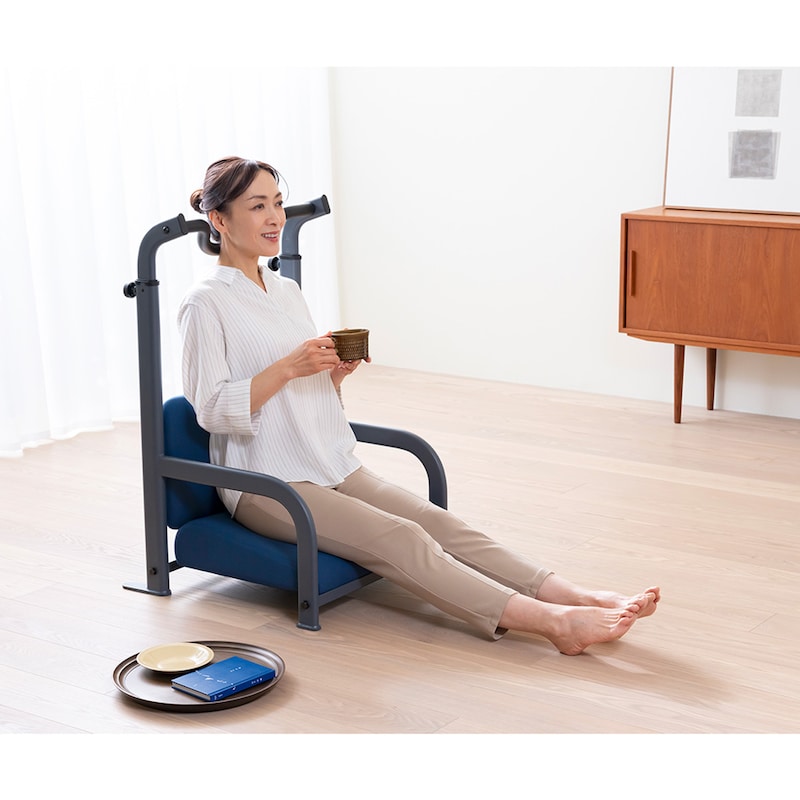 姿勢を支える座椅子として