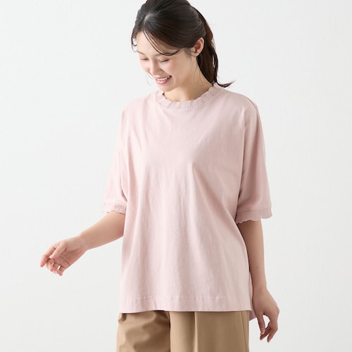 デザインリブドルマンＴシャツ