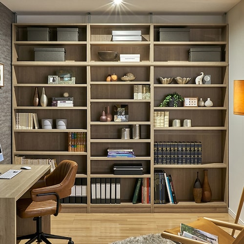 【幅5ｃｍピッチセミオーダー】オープンラック・本棚＜頑丈棚板タイプ＞ [日本製]