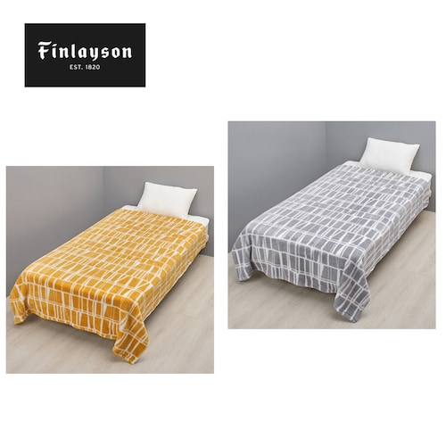 北欧デザインのふんわりあったか毛布