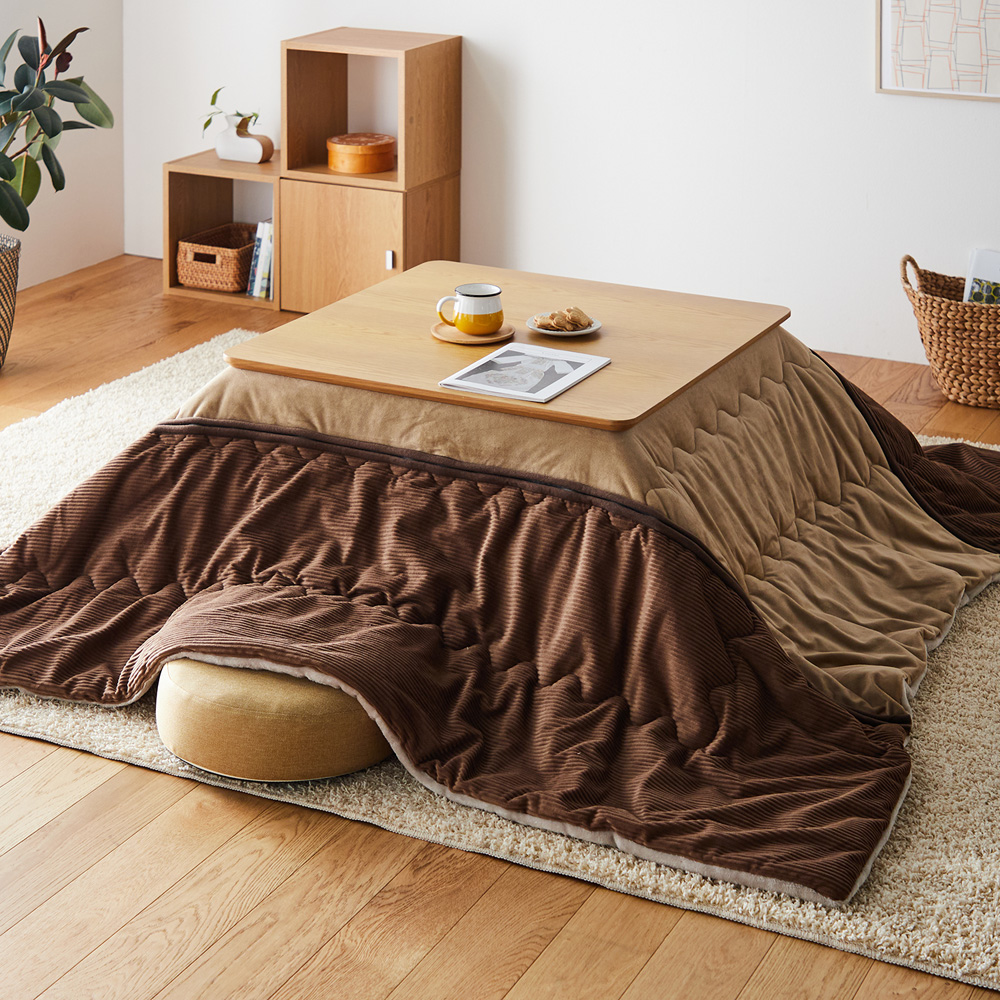 【ベルメゾン】3分割できて洗いやすいこたつ布団 【ベルメゾン】3分割できて洗いやすいこたつ布団