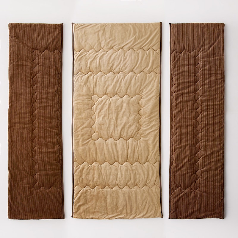 3分割できて洗いやすい