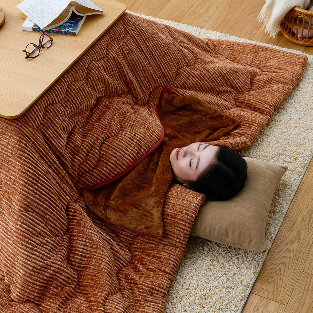 【ベルメゾン】すっぽり潜れてあたたかい こたつ布団 【ベルメゾン】すっぽり潜れてあたたかい こたつ布団