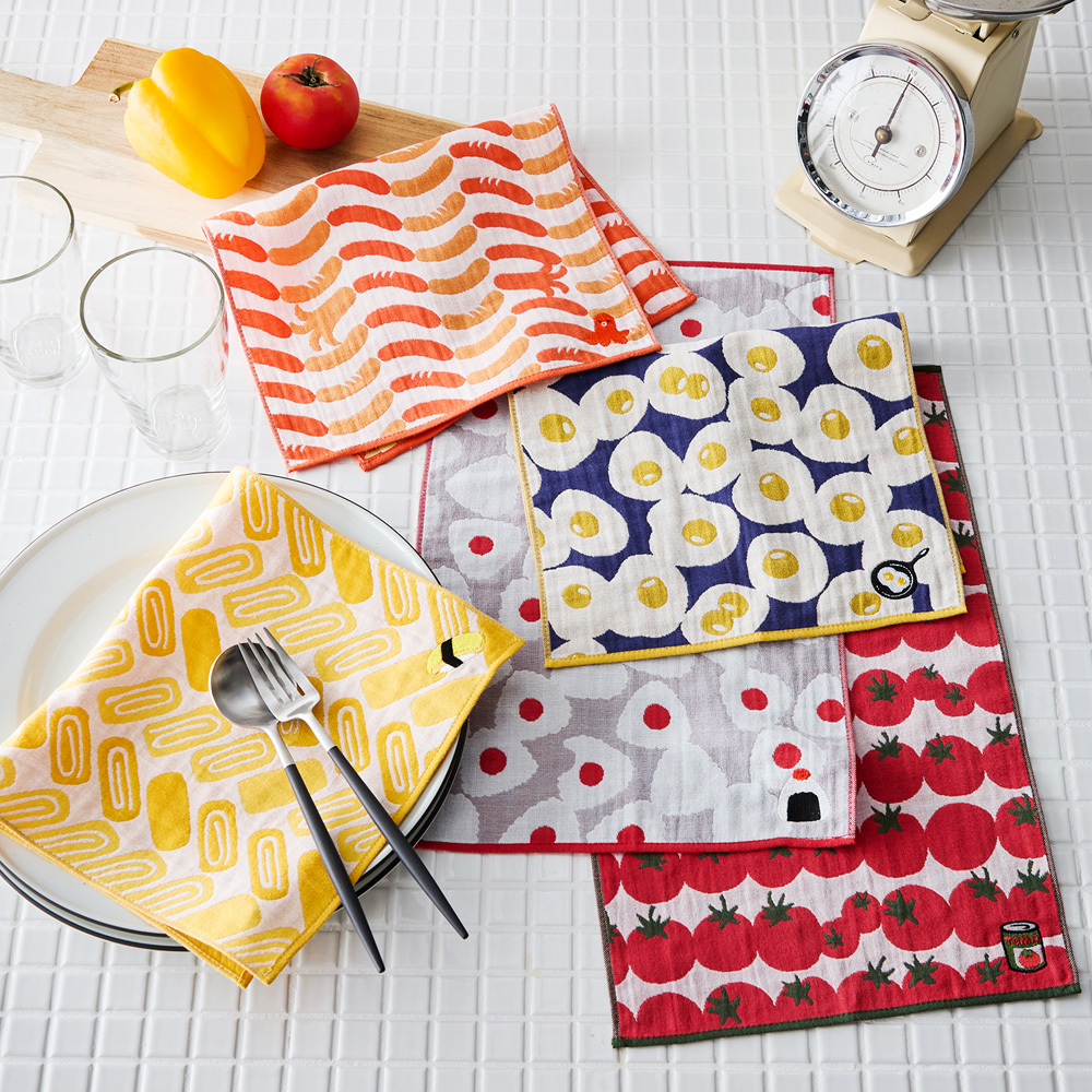 【ベルメゾン】臭いにお困りの方のための、今治3重ガーゼのスリムふきん 【ベルメゾン】臭いにお困りの方のための、今治3重ガーゼのスリムふきん