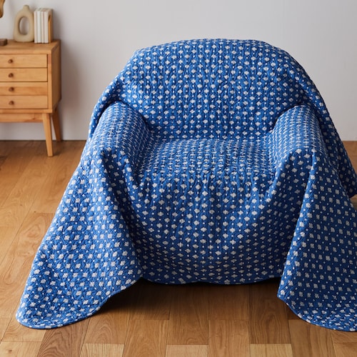 ソレイアードデザインのマルチカバー・ソファーカバー(リバーシブル仕様)