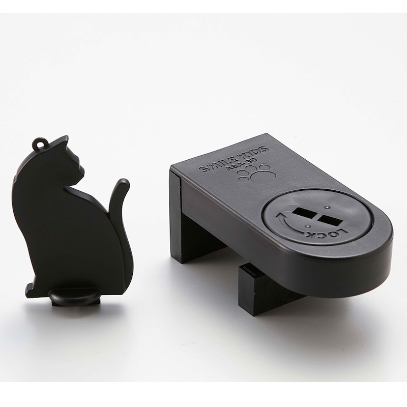 ネコとロックは取り外せます