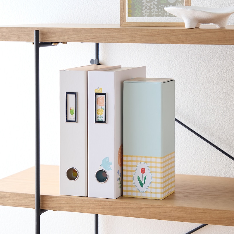 使わないときシンプルな紙箱収納