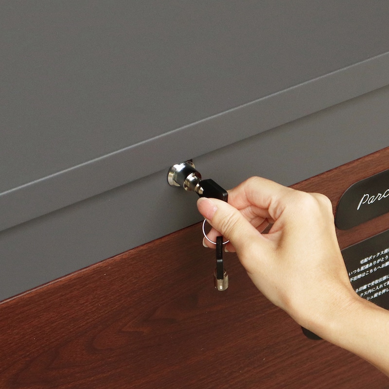 スペアキーも1本付属