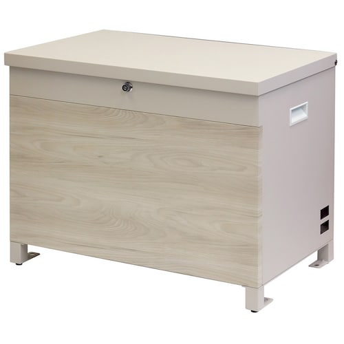 宅配ボックスとしても使えるマルチ収納ボックス 【鍵・印鑑ケース付き】