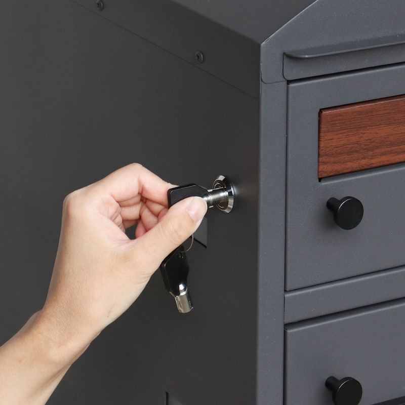 スペアキーが1本付属