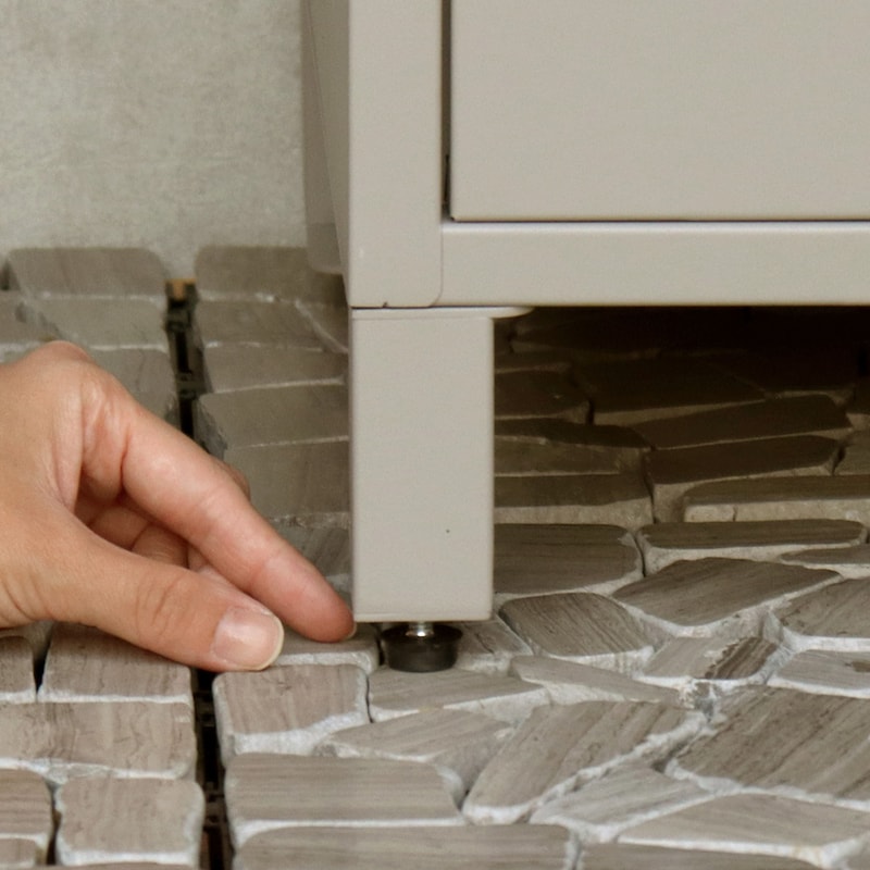 アジャスター付き