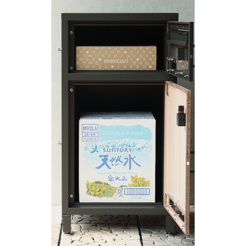 郵便ポストとしても、宅配ボックスとしても使用可能