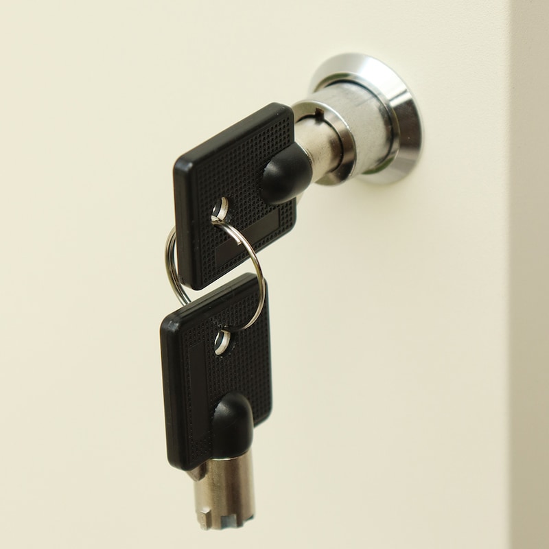 スペアキーが１本付属