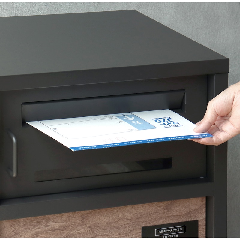 上段の郵便投函口は、ゆうパケットポストや、ネコポスが投函可能