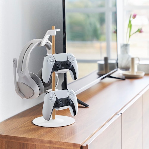 置台が動くゲームコントローラー収納ラック