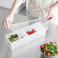蓋が透明なので中身が確認しやすい