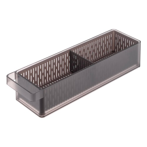 冷蔵庫中ザルボウル 蓋&仕切り付き