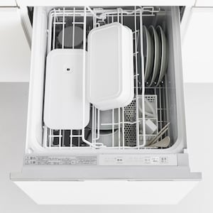 食洗機に対応しており、パーツは分解して隅々まで綺麗に洗えます