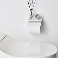 天板とホルダーが一体化したシンプルでスタイリッシュなデザイン