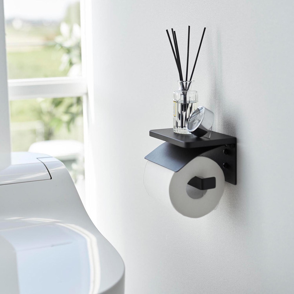 ウォールトイレットペーパーホルダー 石こうボード壁対応(タワー