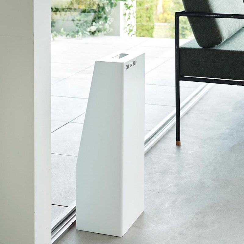 公共施設や商業施設などでの利用もおすすめ　※消火器標識のラベルシール付き