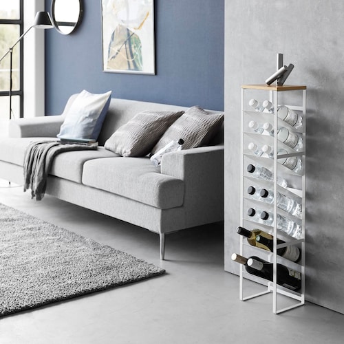 天板付きボトルストッカー 8段