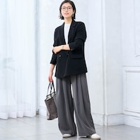 モデル身長168cm／M・股下70cm ※ジャケットのみ着用