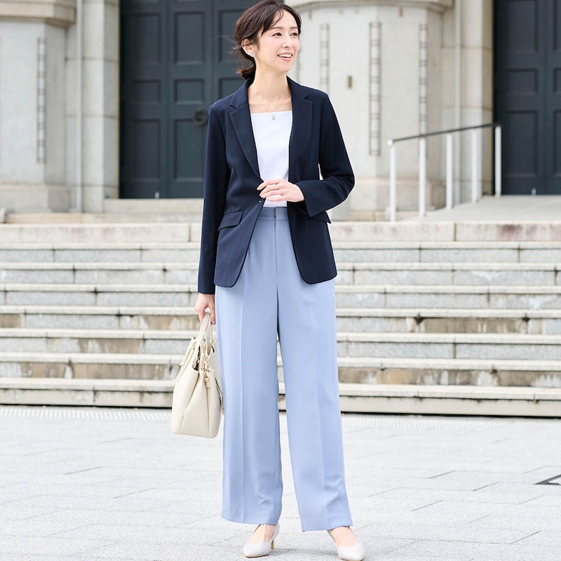 モデル身長169cm／M ※ジャケットのみ着用