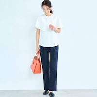 モデル身長173cm／M ※写真は撮影用のため股下＋6cm、パンツのみ着用