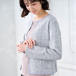 モデル身長169cm／M ※ジャケットのみ着用